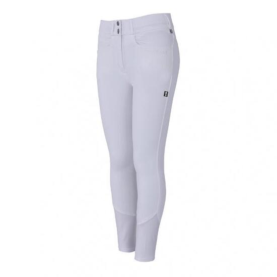 Pantalon d’équitation KADI E-TEC full grip blanc