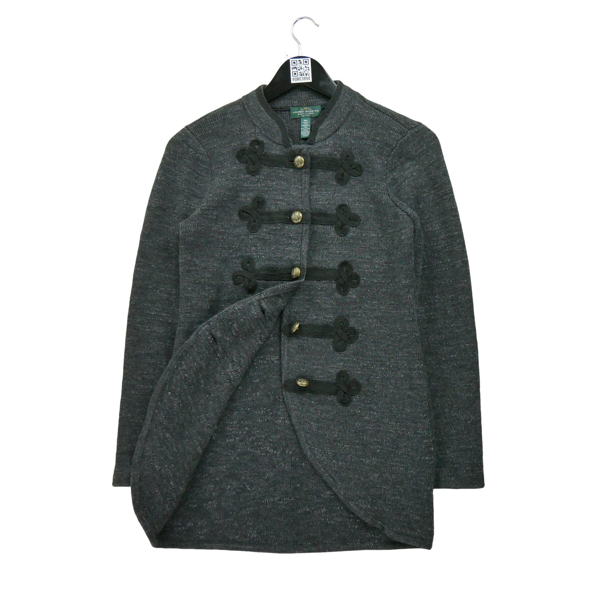 Women's Black Cardigan Vest 3/7