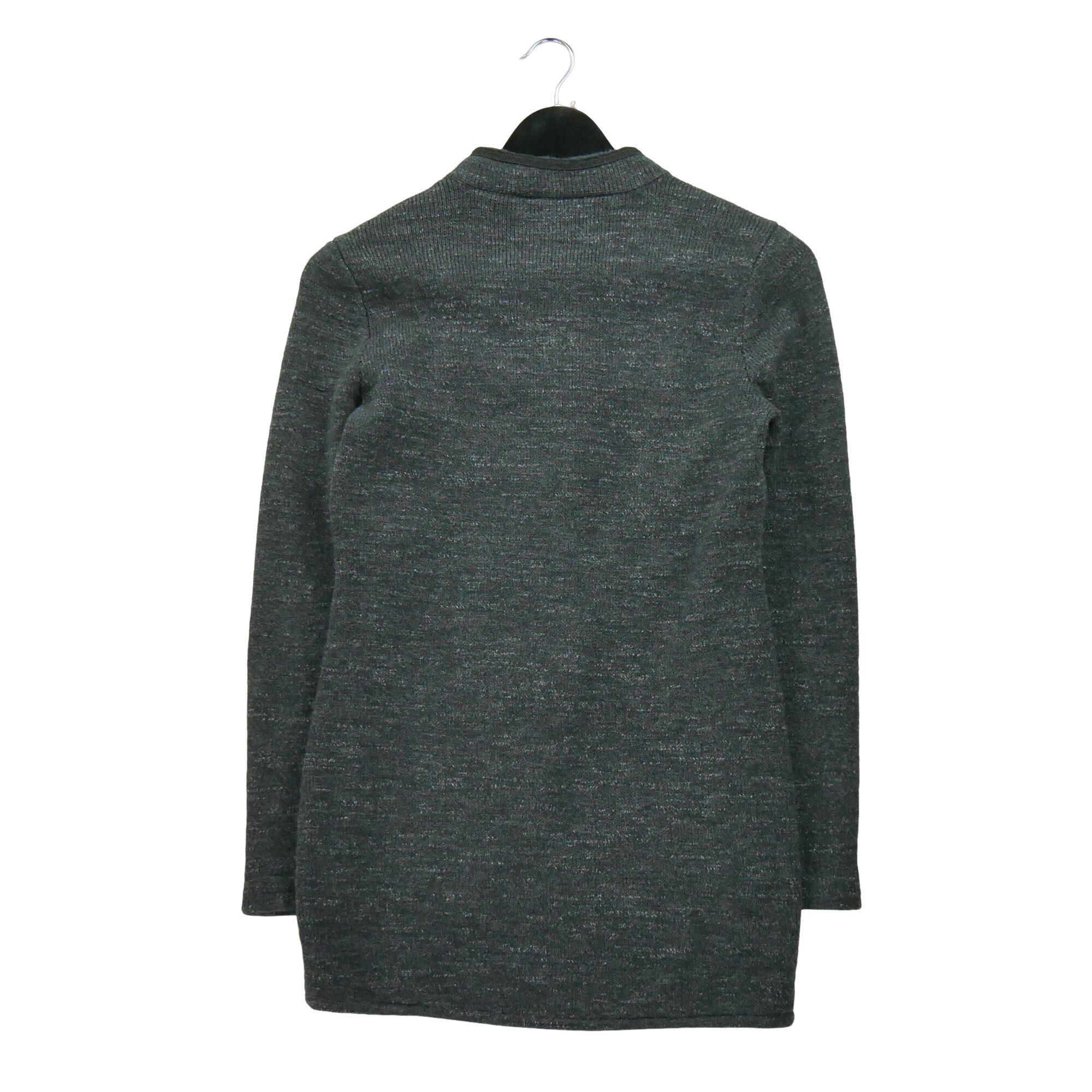 Women's Black Cardigan Vest 2/7