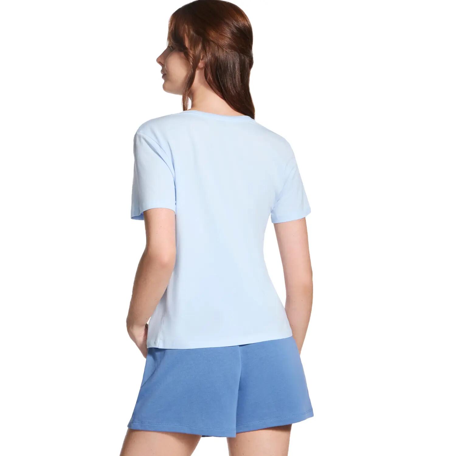 T-shirt sportowy z krótkim rękawem damski Signature V-Neck Tee 3/3