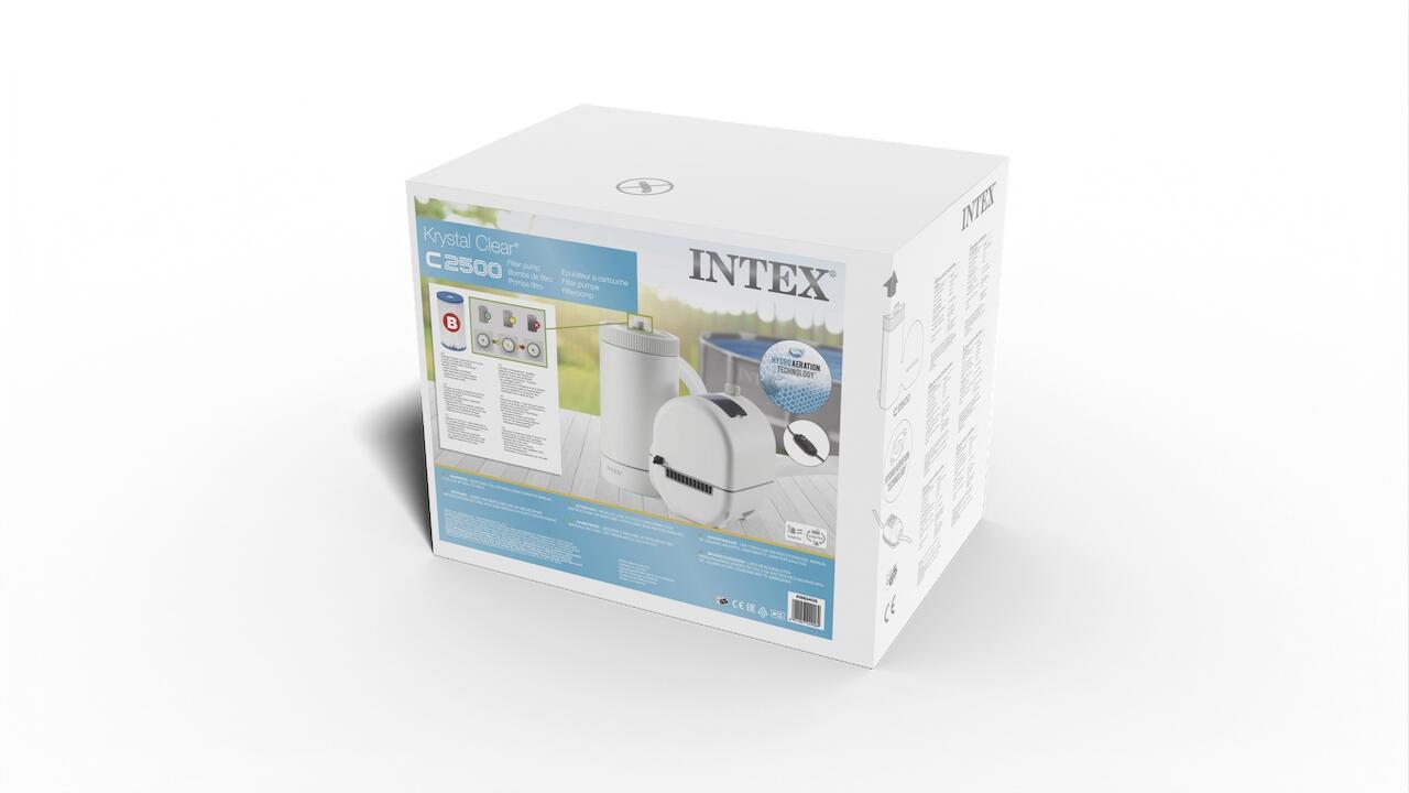 Intex Krystal Clear C2500 Pompe de filtration à cartouche  - 9 463 litres/heure 5/5