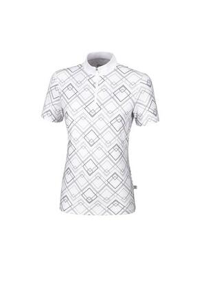 CHEMISE D'ENTRAÎNEMENT KAMILLA BLANCHE IMPRIMÉE FEMME