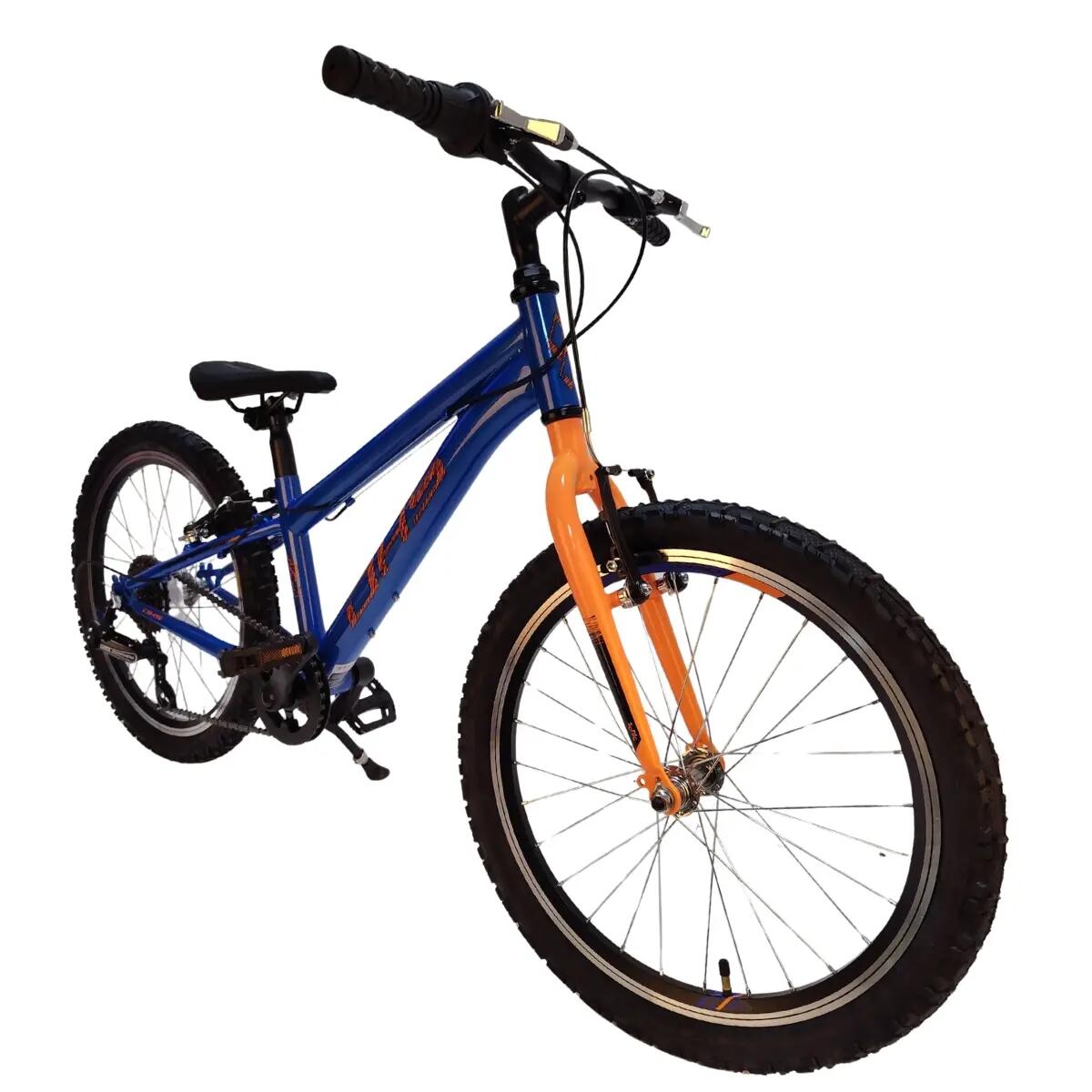 Bicicletta per bambini DHS Sonic - 20 pollici, blu-arancione 2/7