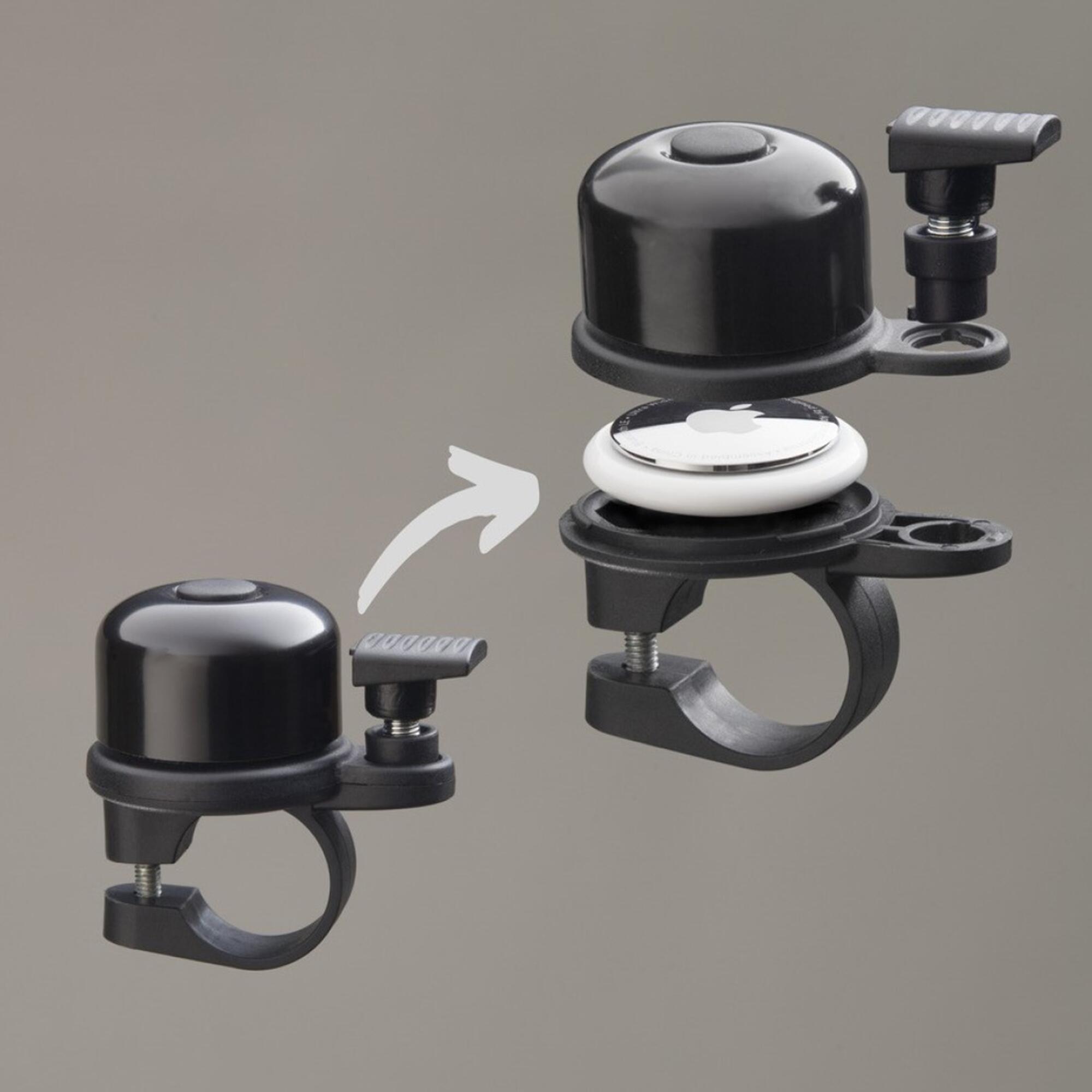 HAMA Fahrradklingel AirBell, mit AirTag-Halter, 2,2cm 5/5