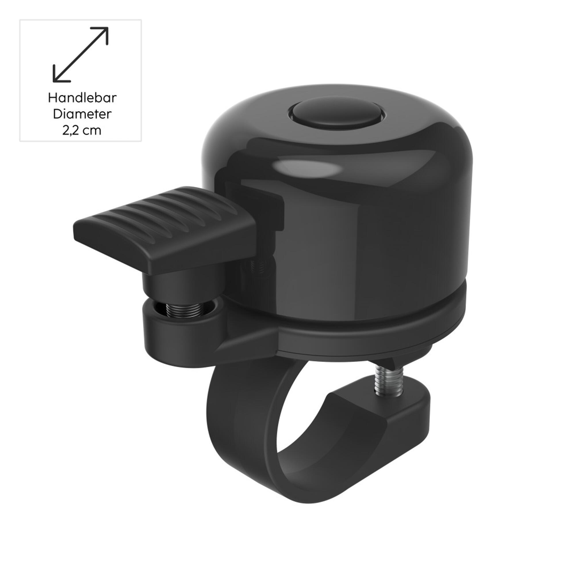 HAMA Fahrradklingel AirBell Pro, mit Finder für Wo ist?,  Ø 2,2 cm 6/7