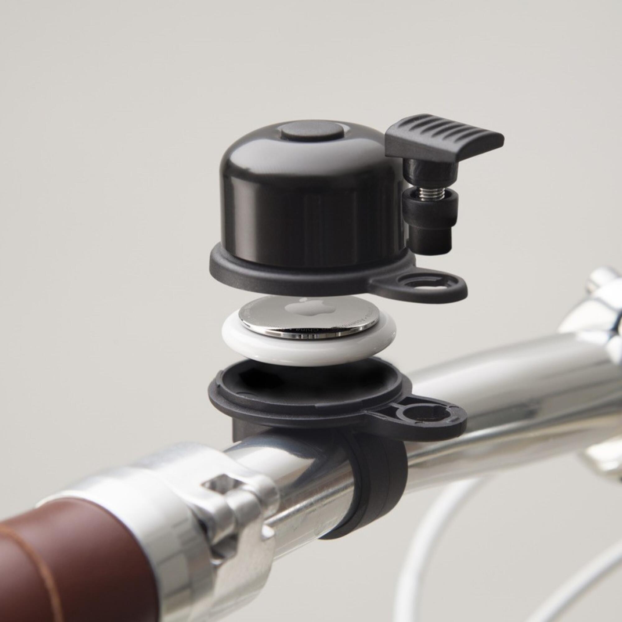 HAMA Fahrradklingel AirBell, mit AirTag-Halter, 2,2cm 4/5