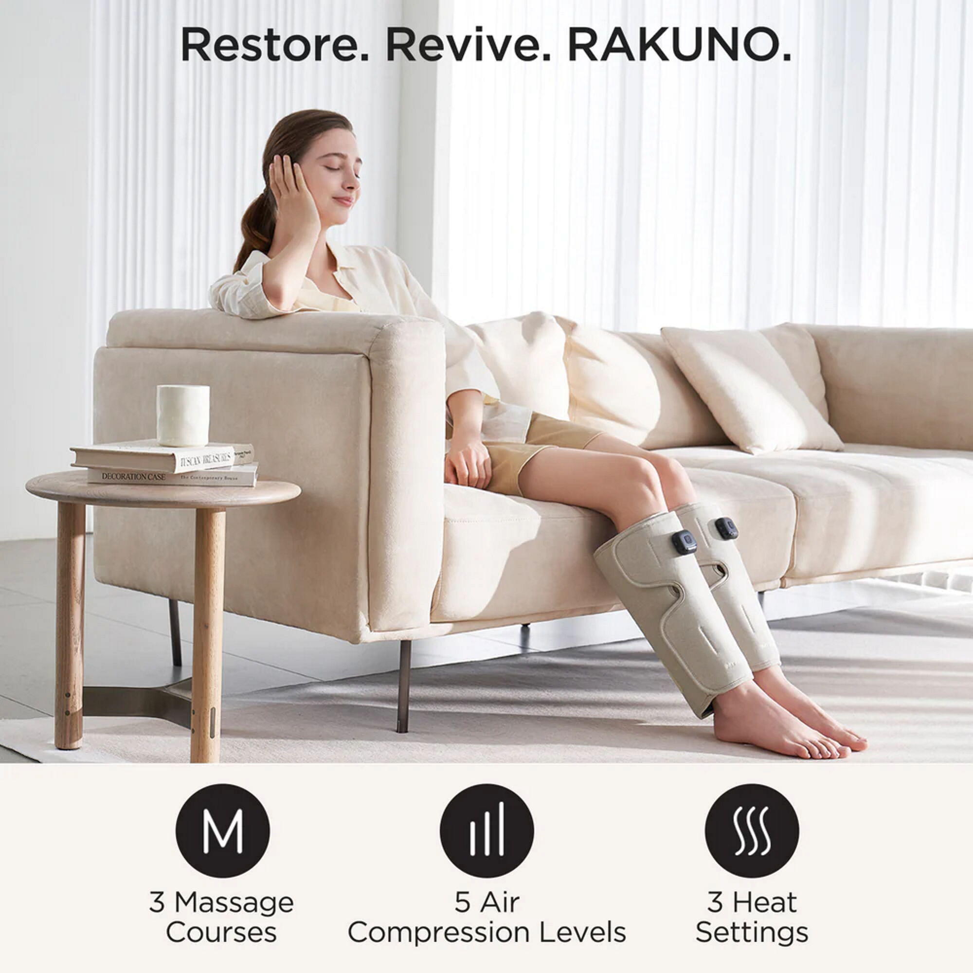 Mytrex Rakuno Fit Masajeador Revitalizante para piernas cansadas color Marron 3/7