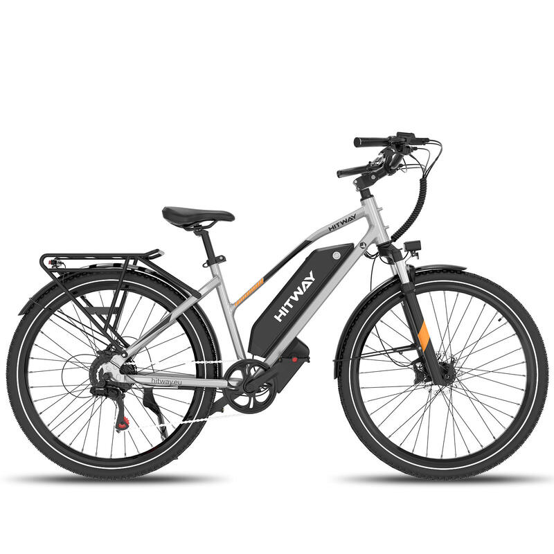 Bicicletă electrică de oraș 28" baterie samsung 768Wh BK27PRO APP NFC