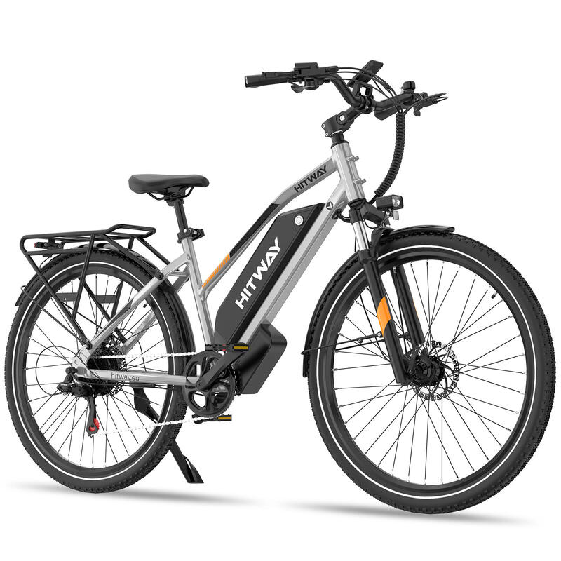 Bicicletă electrică de oraș 28" baterie samsung 768Wh BK27PRO APP NFC