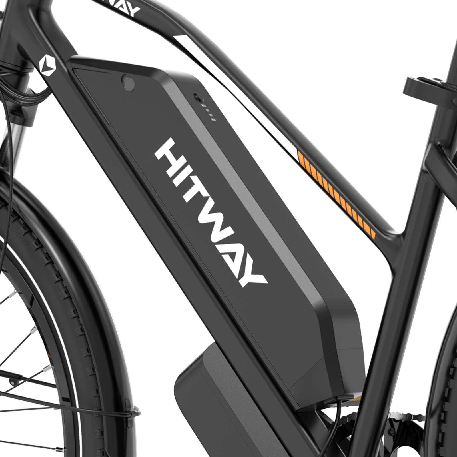 Elektrische stadsfiets 28" samsung accu 768Wh BK27PRO APP NFC 6/7