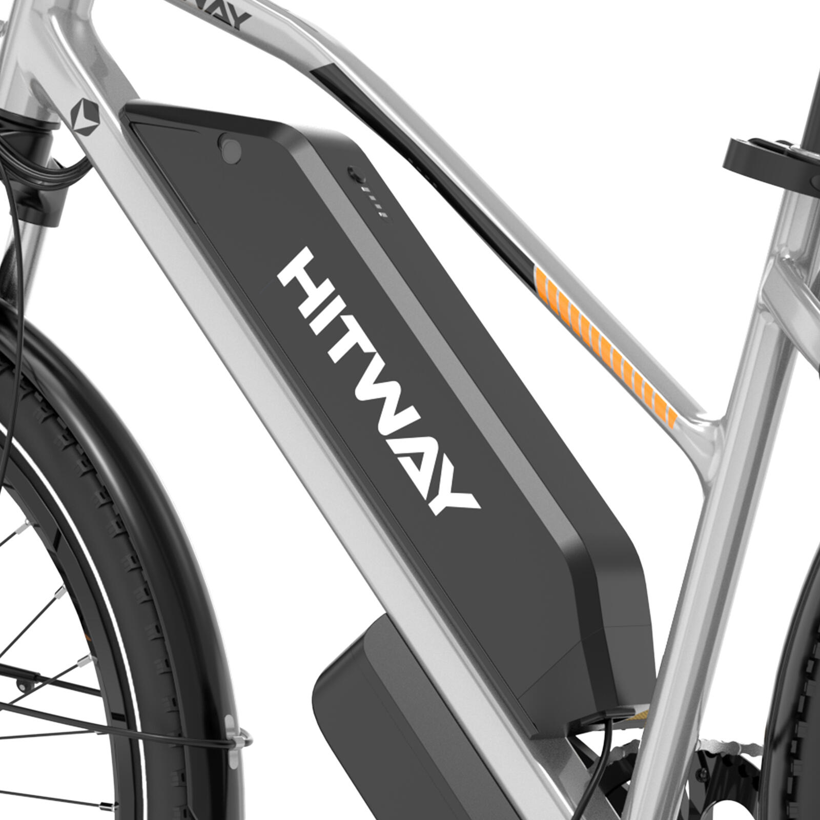 Elektrische stadsfiets 28" samsung accu 768Wh BK27PRO APP NFC 6/7