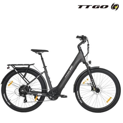 E-Bike lage instap Z3 120km elektrische fiets uniseks wit