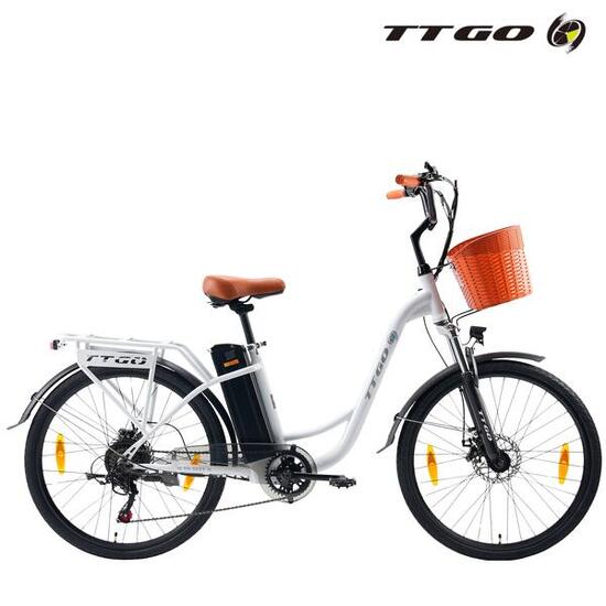 Herren/Damen YY26 80km 26 Zoll, E-Bike 250W 2026, schwarz