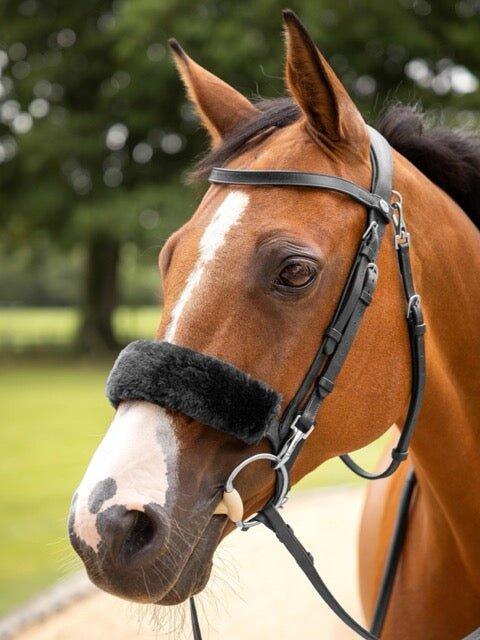 Lemieux Simuwool Noseband Cover Kleurloos - 2/2