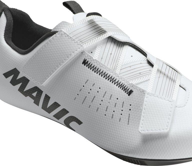 Scarpe da strada Mavic Aksium Strap bianche 4/7