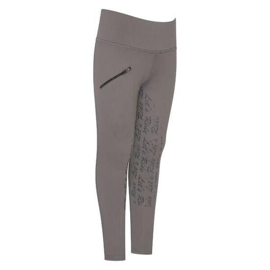 Legginsy do jazdy konnej z pełnym oporem dla dzieci Easy Rider Dietse Performanc