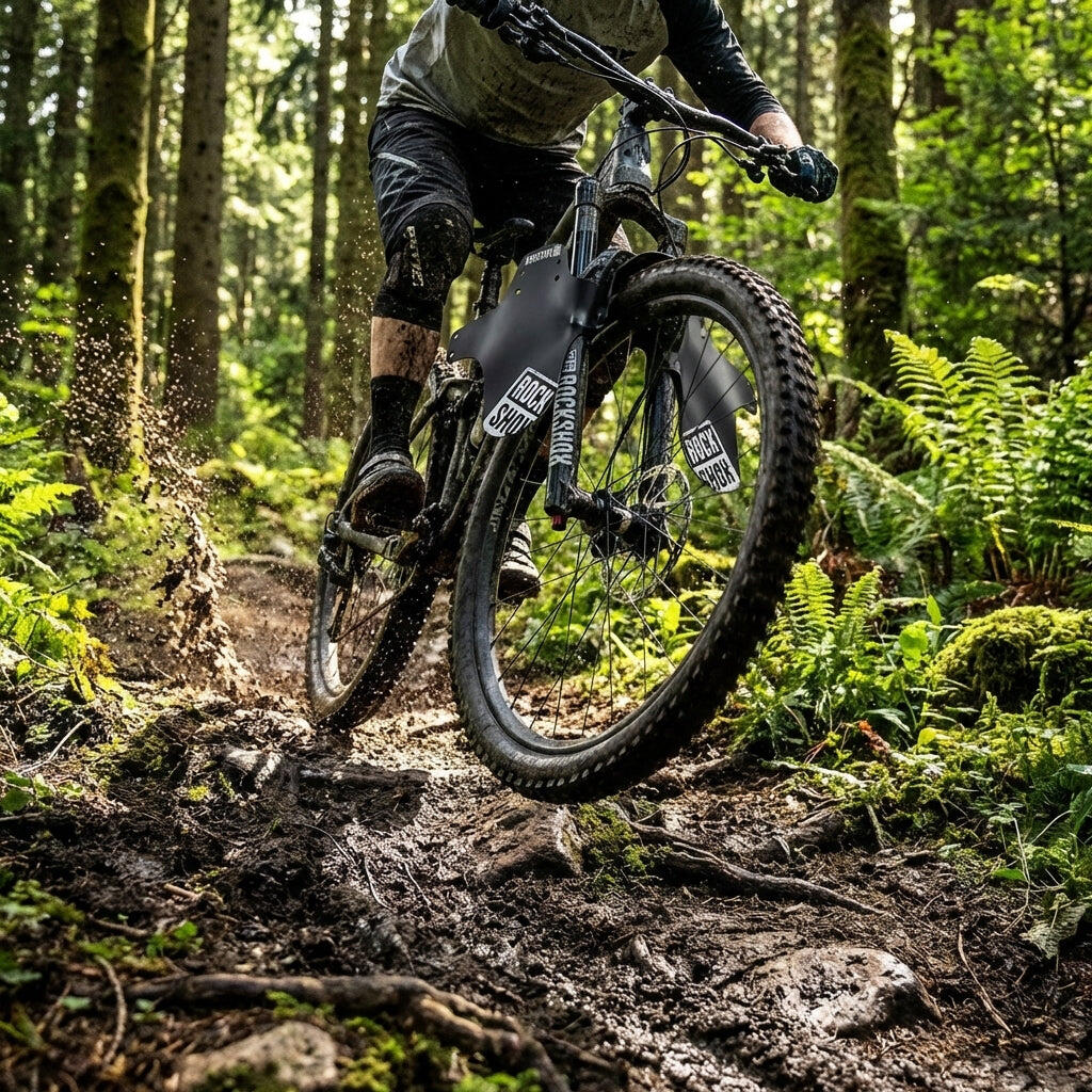 Rockshox protège-roue 'Fender' noir/blanc 2/3