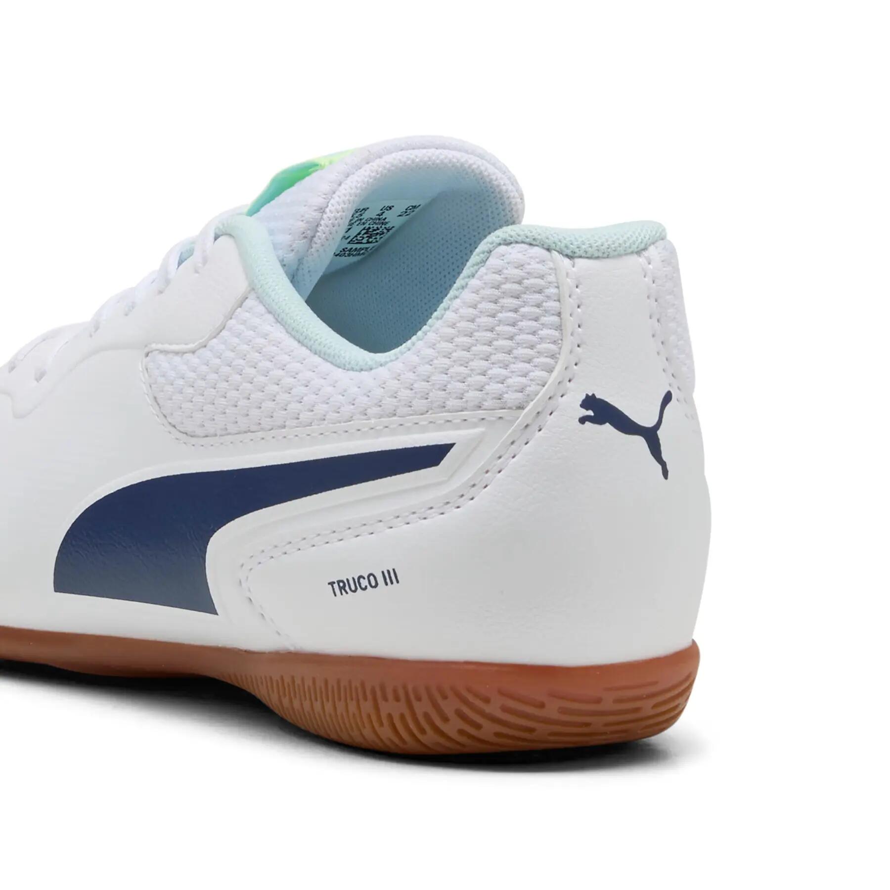 Botas de futbol sala Puma modelo Truco III para niños unisex 6/6