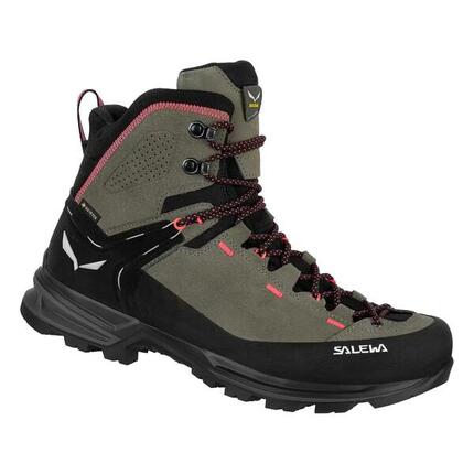 Chaussures de randonnée Femmes Salewa Mountain Trainer 2 Mid Gore-Tex marron