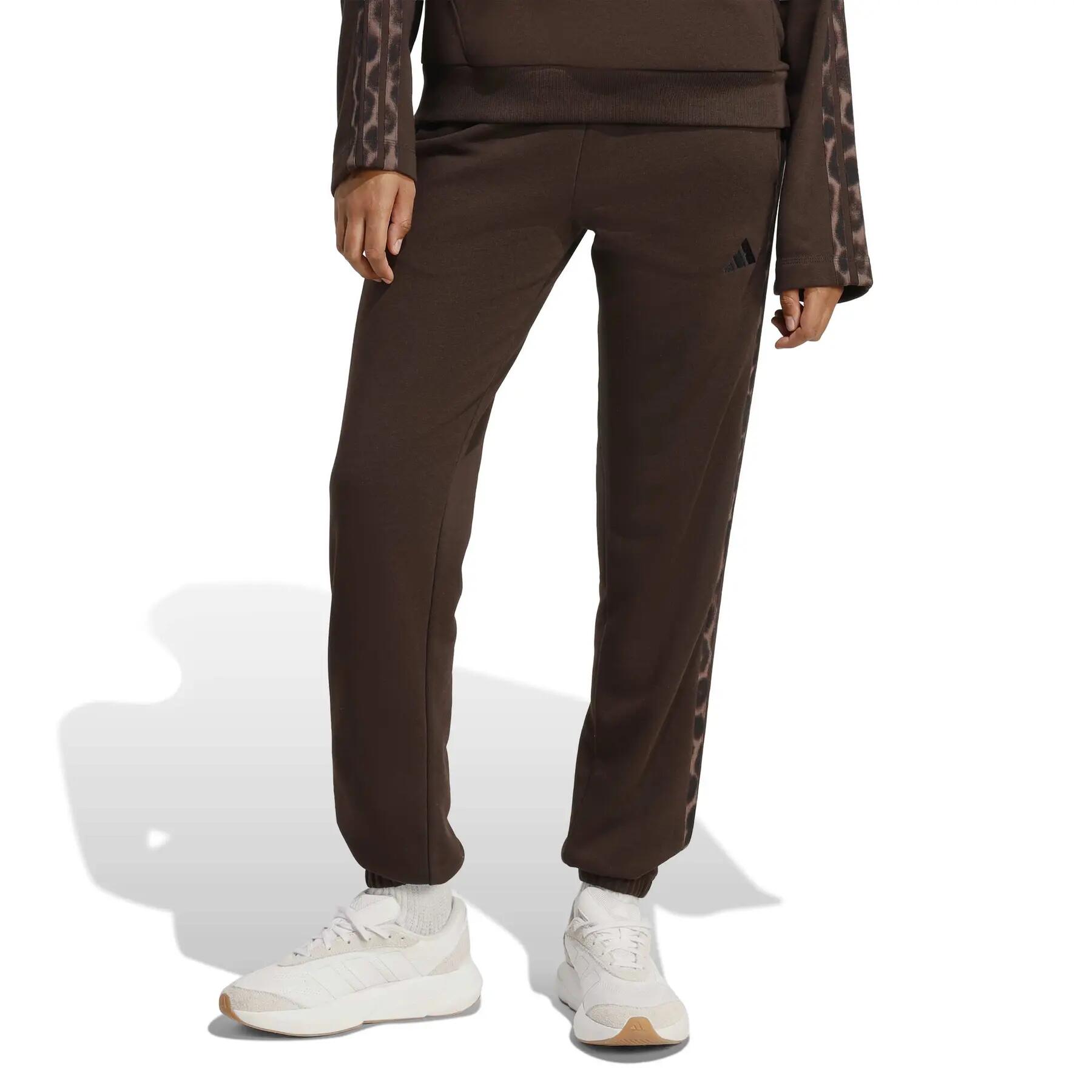 Dames joggingsbroek met leoprint adidas Essentials 2/6