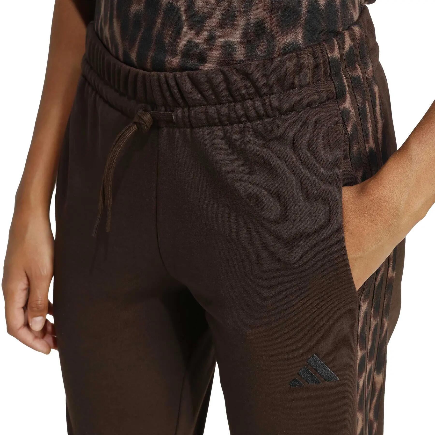 Dames joggingsbroek met leoprint adidas Essentials 5/6