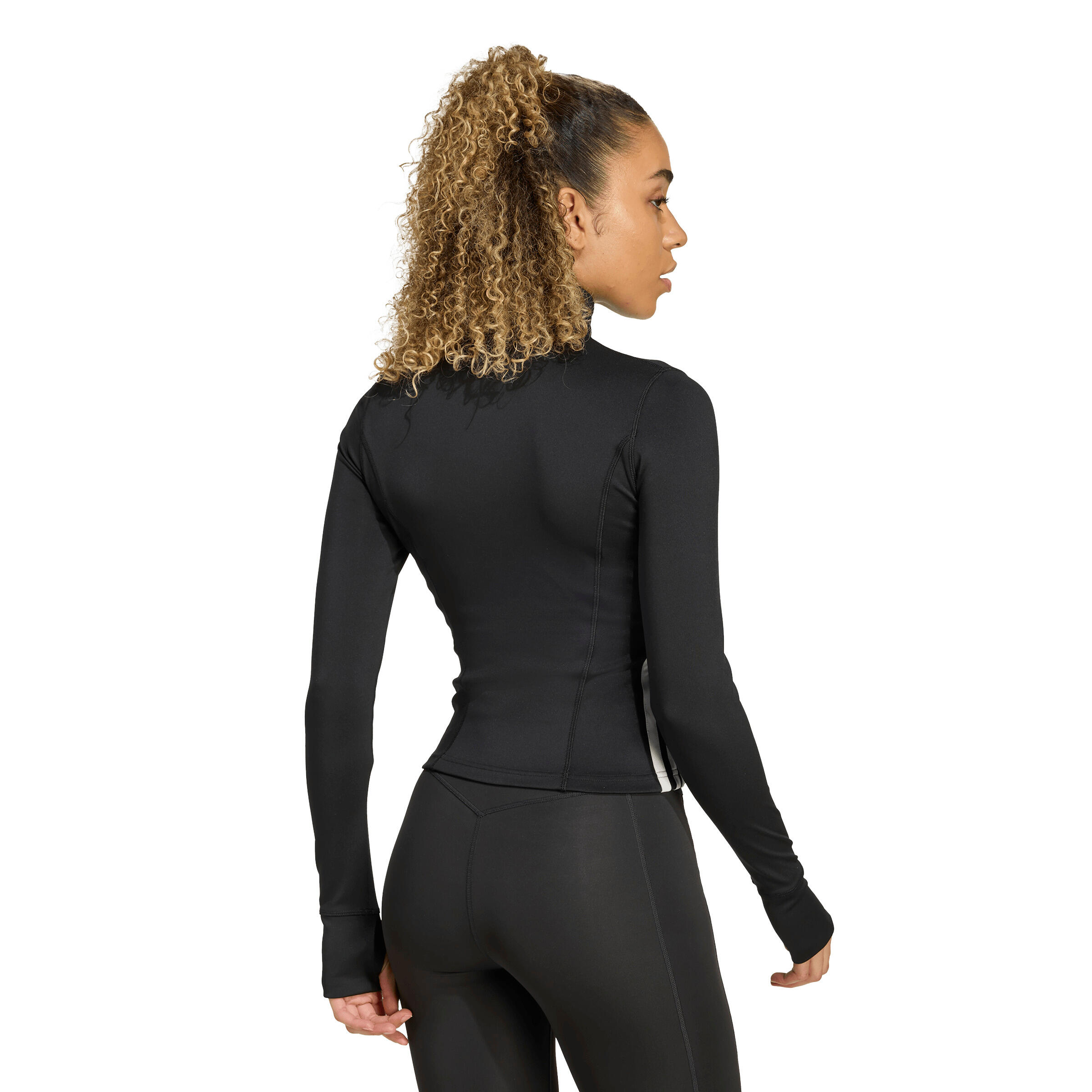 Trainingsjacke Damen adidas Essentials 3-Stripes 2/6