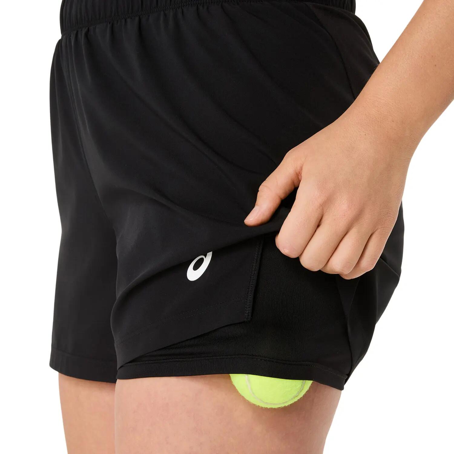 Dames 2-in-1 shorts Asics Court 6/7