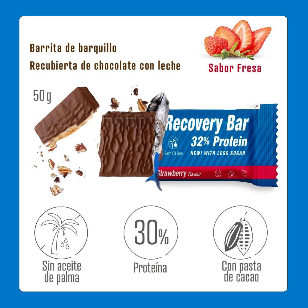 Recovery bar 50 gr 32% de proteína Fresa Victory Endurance 2/4