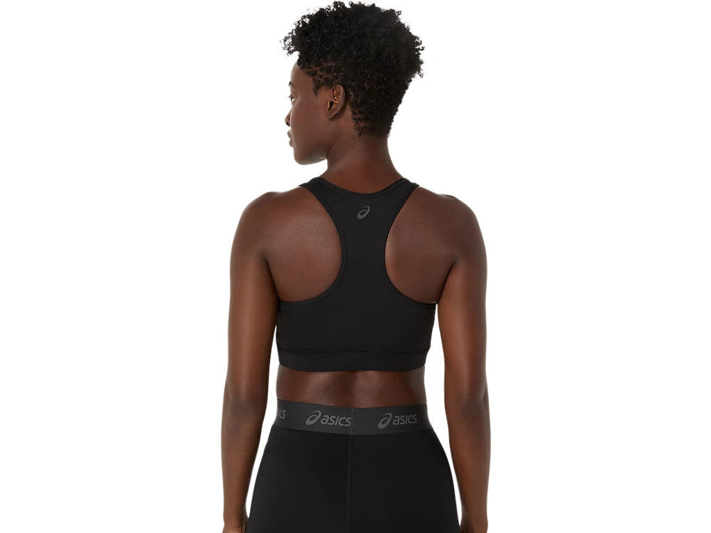 ESSENTIAL  LOGO PADDED BRA BLACK WOMAN 2/4