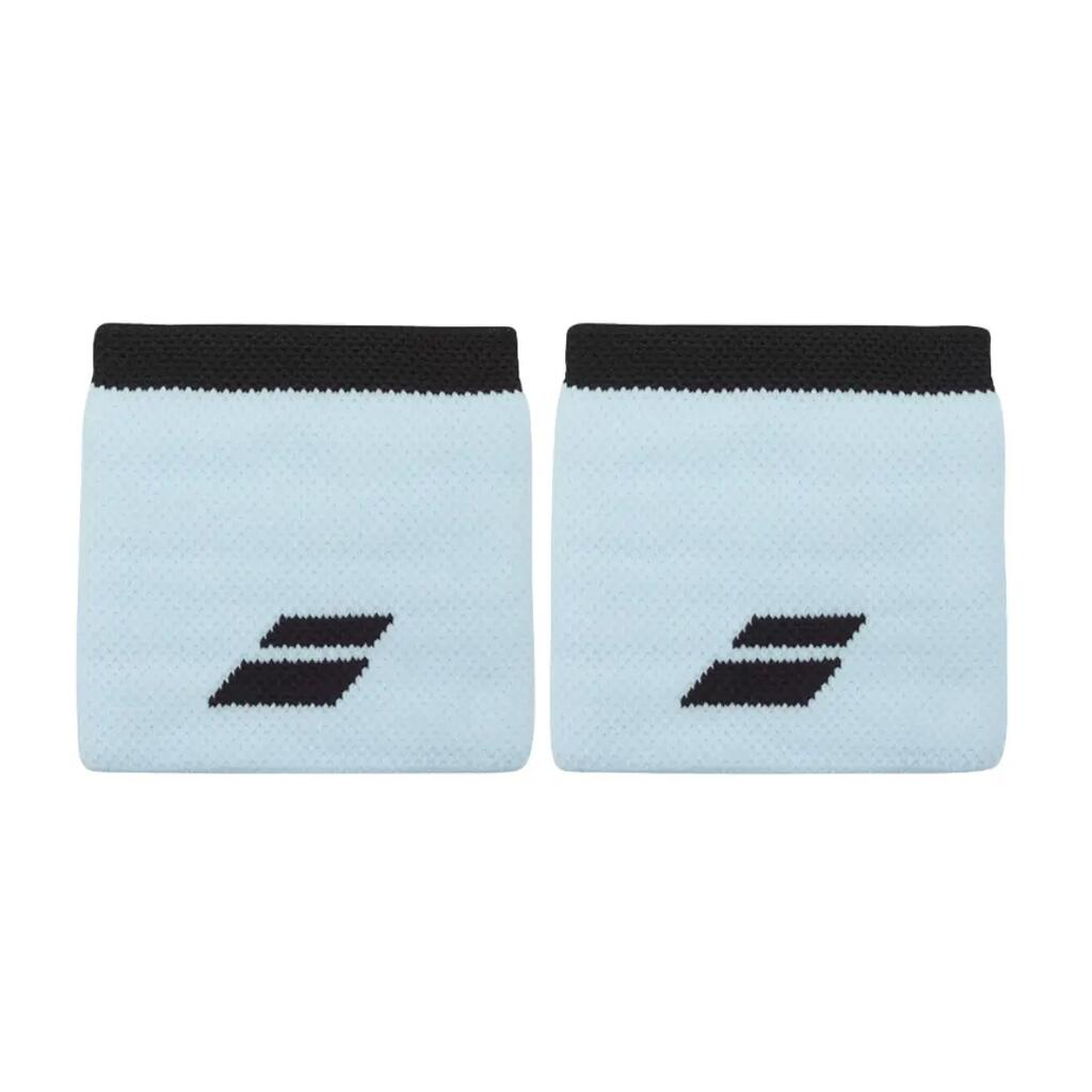 LOGO WRISTBAND WHITE/BLACK (2X)