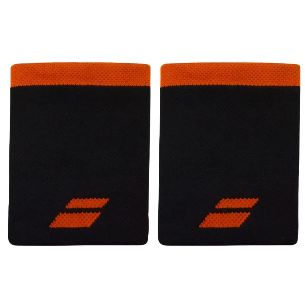 LOGO JUMBO WRISTBAND BLACK/RED (2X)