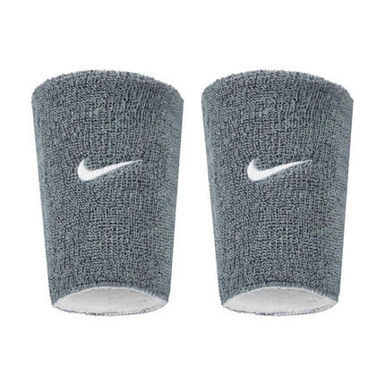 BRACELETS DE POIGNET JUMBO RÉVERSIBLES GRIS BLANC (2X)
