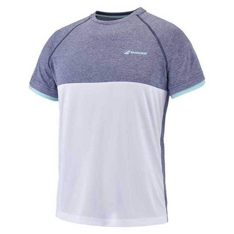 TEE-SHIRT COL ROND  PLAY GRIS/BLANC HOMME 2/5