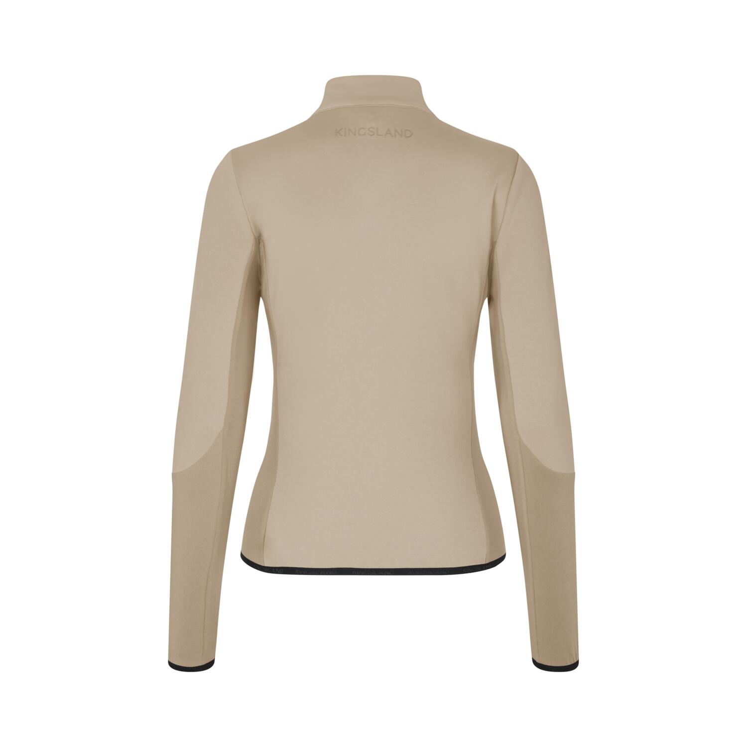 KLMILEY FLEECE BEIGE COBBLESTONE WOMAN 2/2