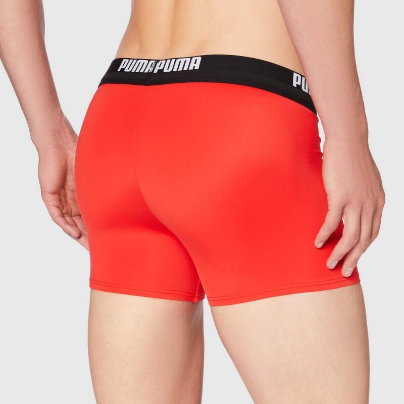 PUMA Herren Badehose Badeshorts Logo Swim Shorts Trunk 100000028 5/5