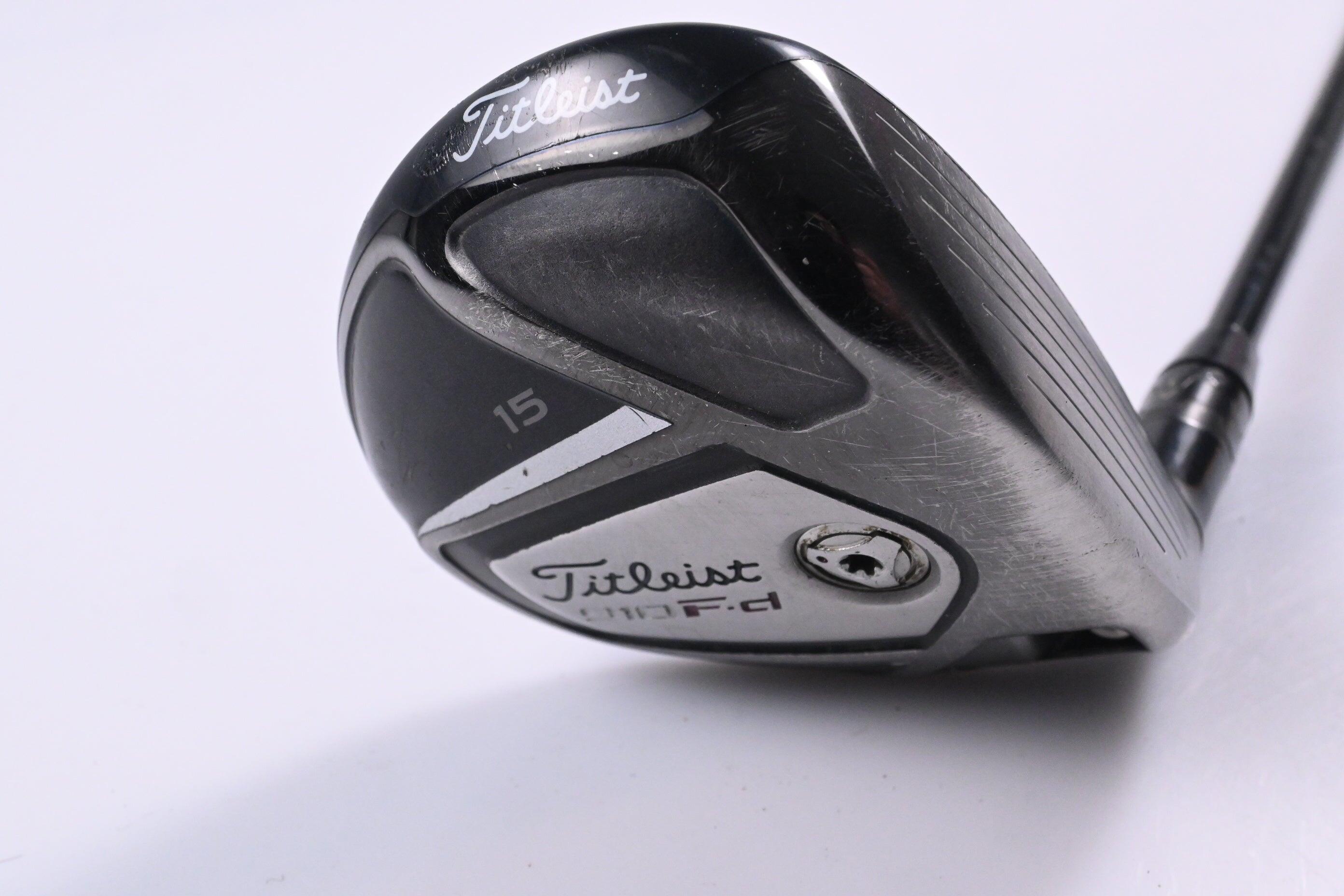 Titleist 910 FD #3 Wood / 15 Degree / Regular Flex HZRDUS Smoke