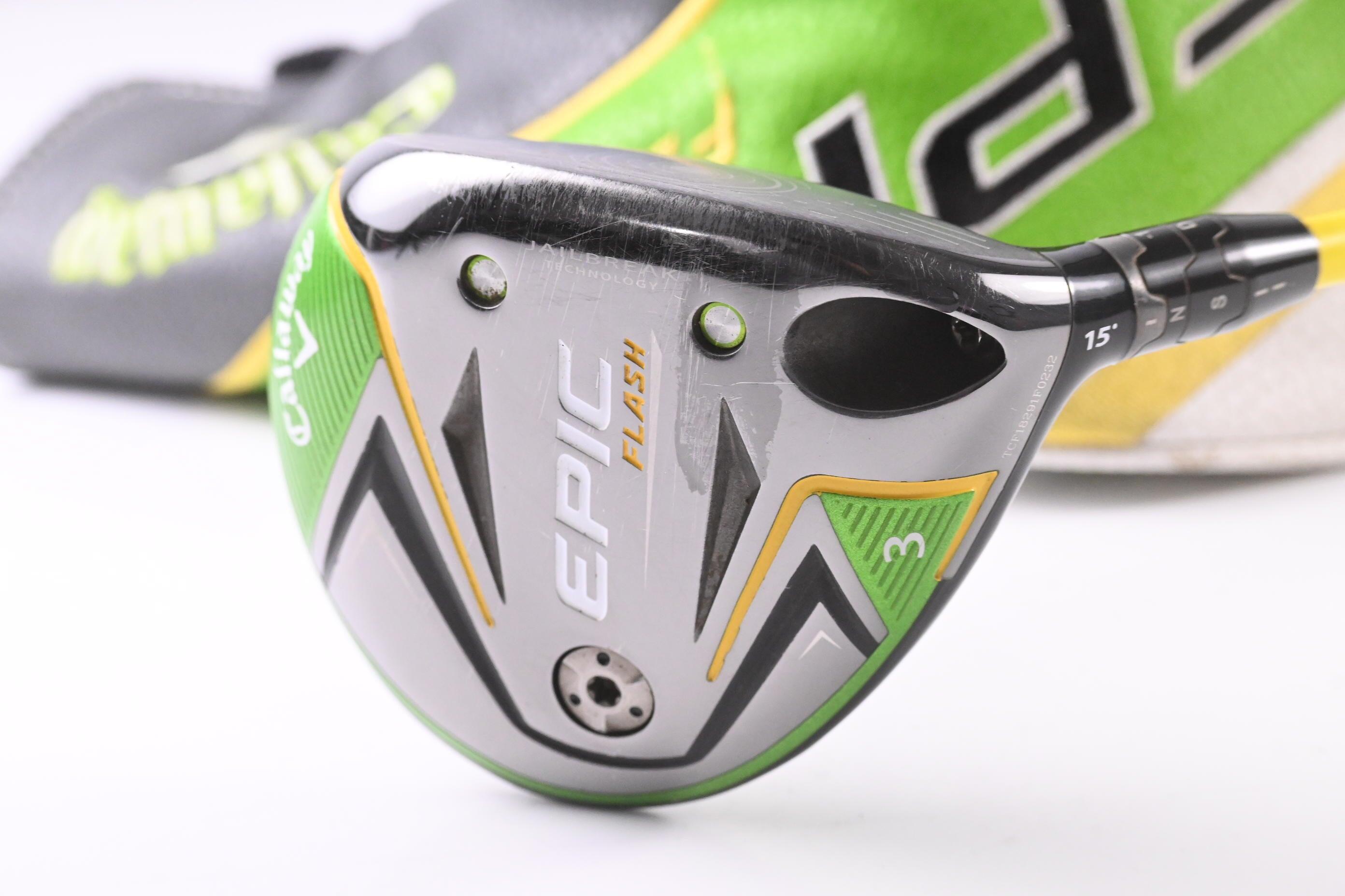 早い者勝ち【ツアー支給品】Callaway Epic Flash 3W Tour Issue Callaway Epic Flash #3 Wood / 15 Degree / Stiff Flex