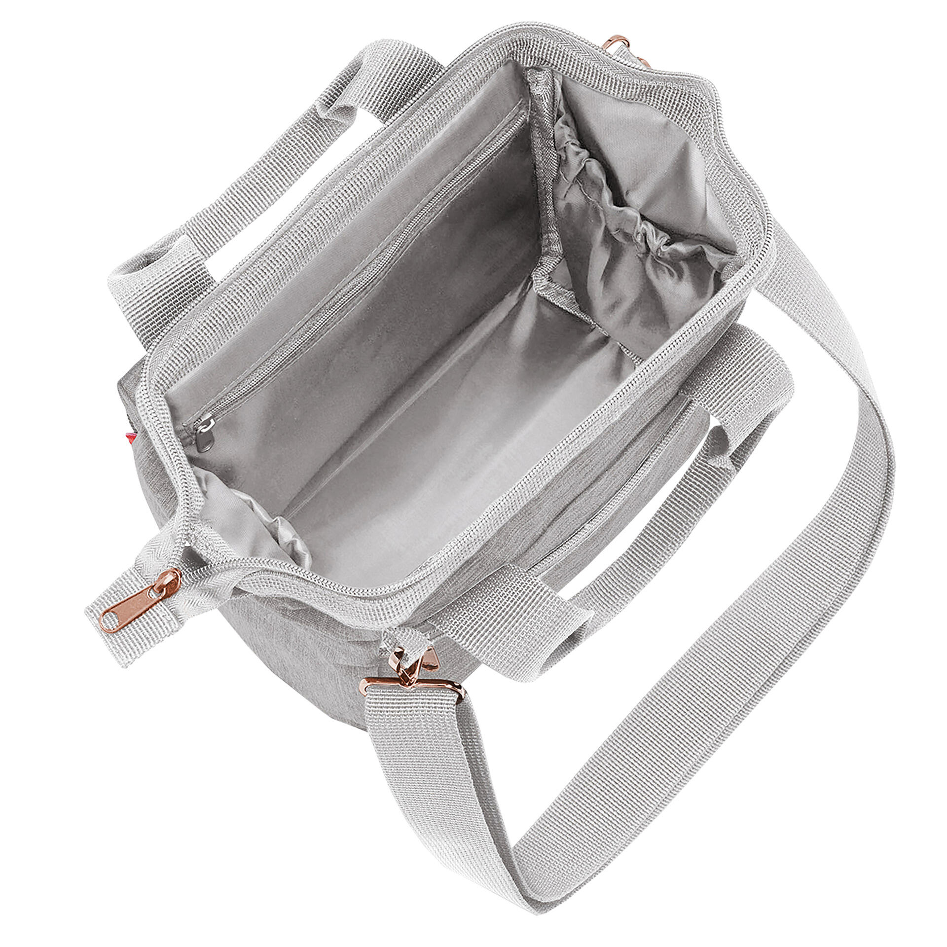 Borsa da manubrio ROOMY, twist sky rose 2/4