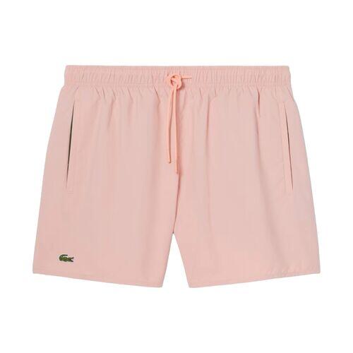 Bañador Rosa Lacoste de Secado Rápido Rose con Estilo Cómodo y Elegante 5/7