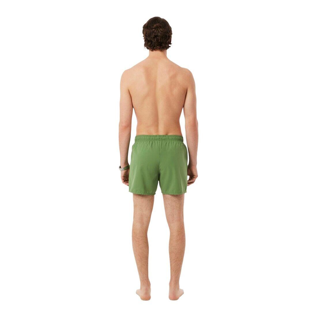 Bañador Verde Lacoste de Secado Rápido Mache Vert con Estilo Cómodo y Elegante 3/7