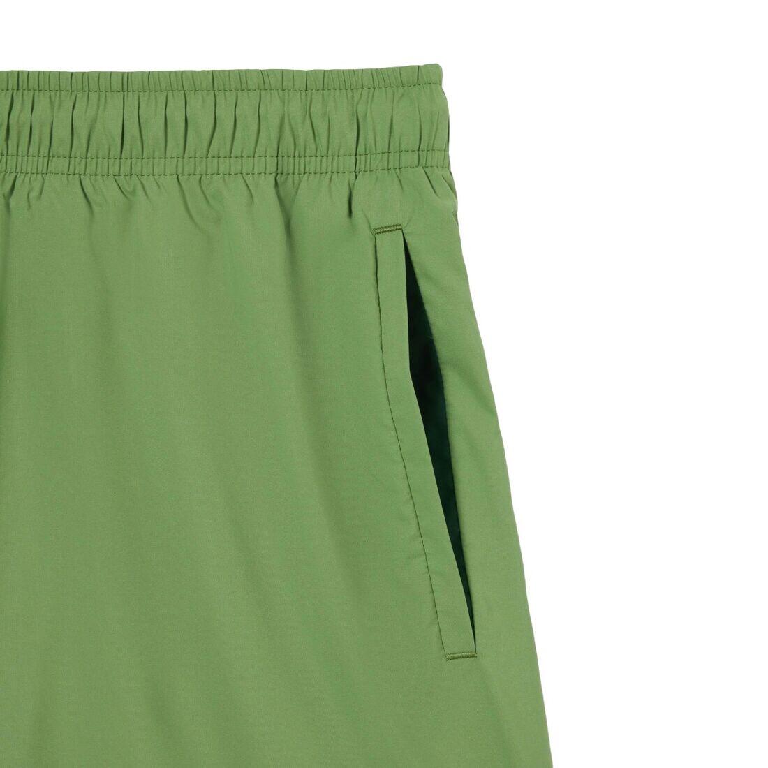 Bañador Verde Lacoste de Secado Rápido Mache Vert con Estilo Cómodo y Elegante 4/7