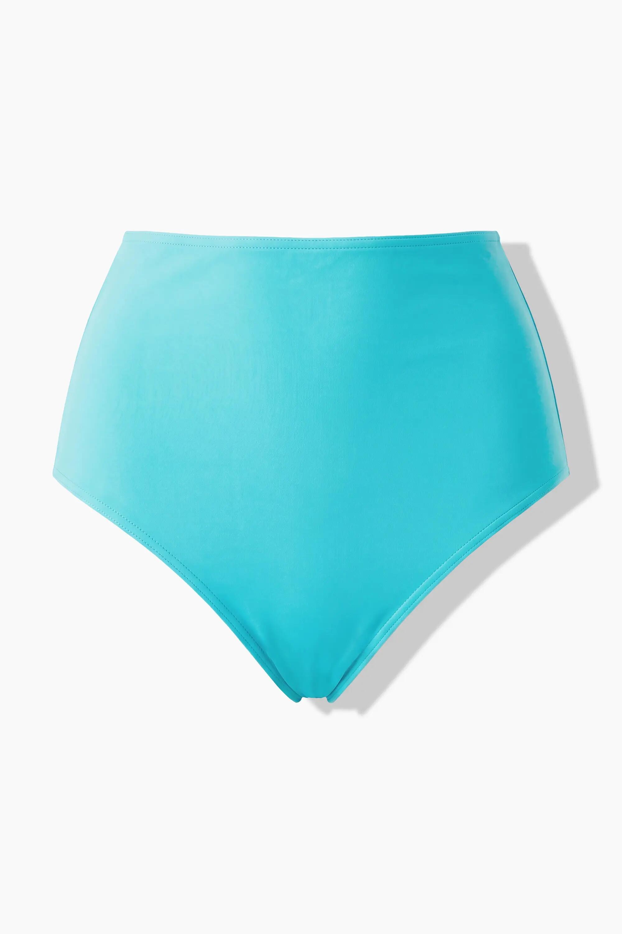 Femme Bas de bikini shorty (style bermuda gainant) taille haute 6/6
