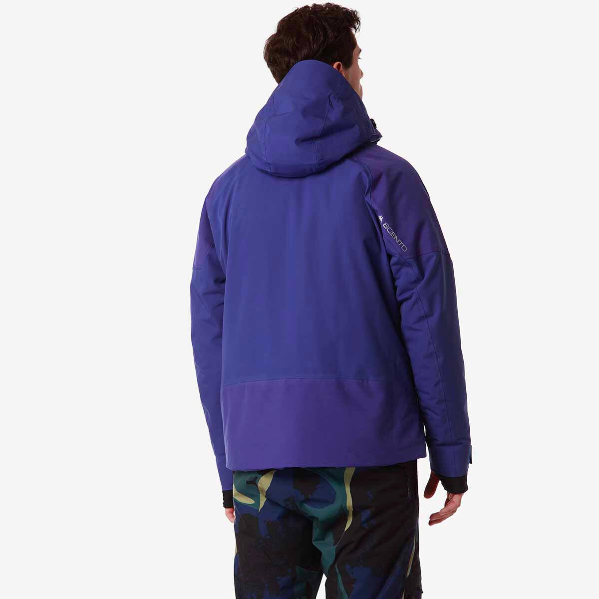 Giubbotto da uomo in poliestere blu da sci 6/7