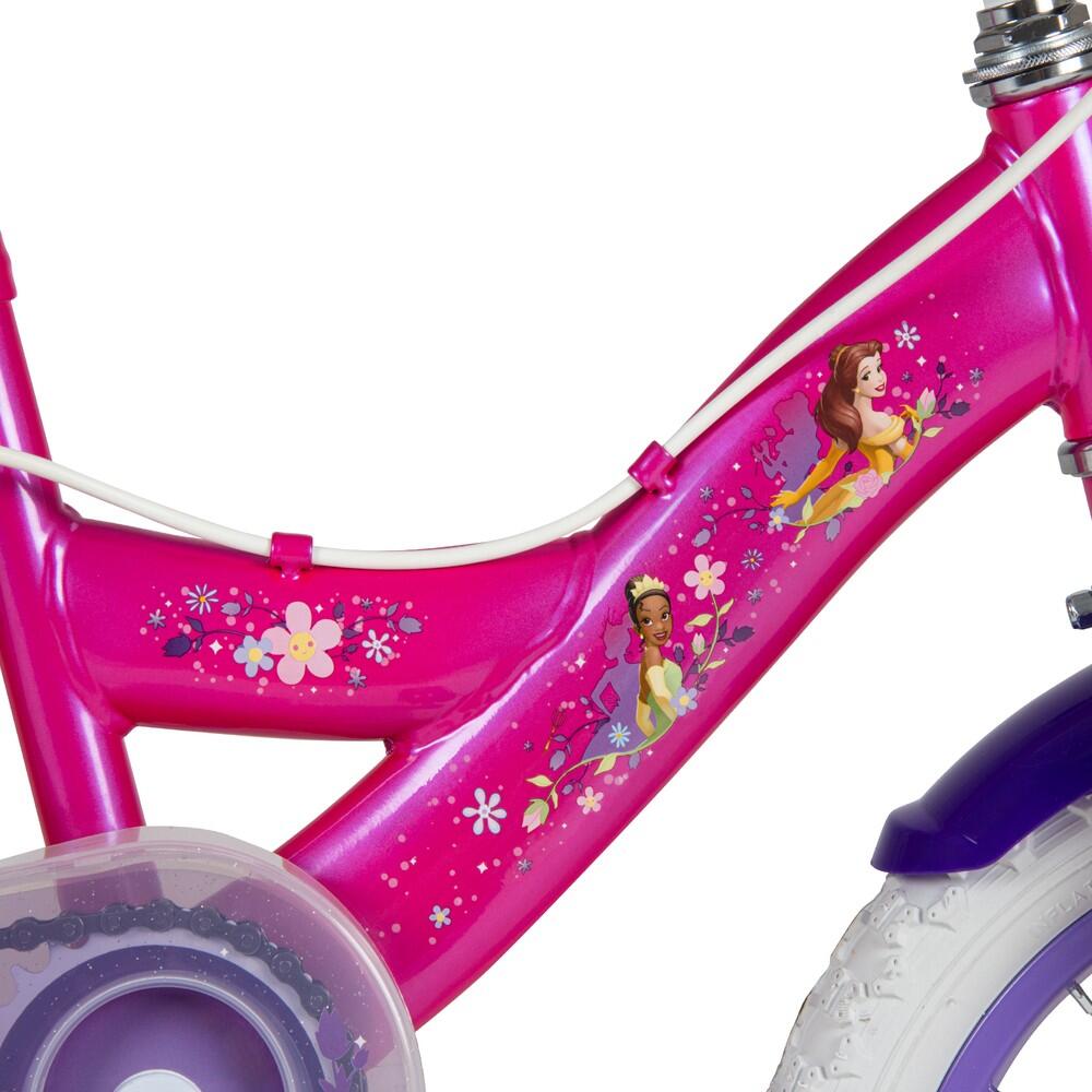 Princesses Disney Vélo à billes pour enfants 14 pouces – Vélo avec roulettes sta 3/5