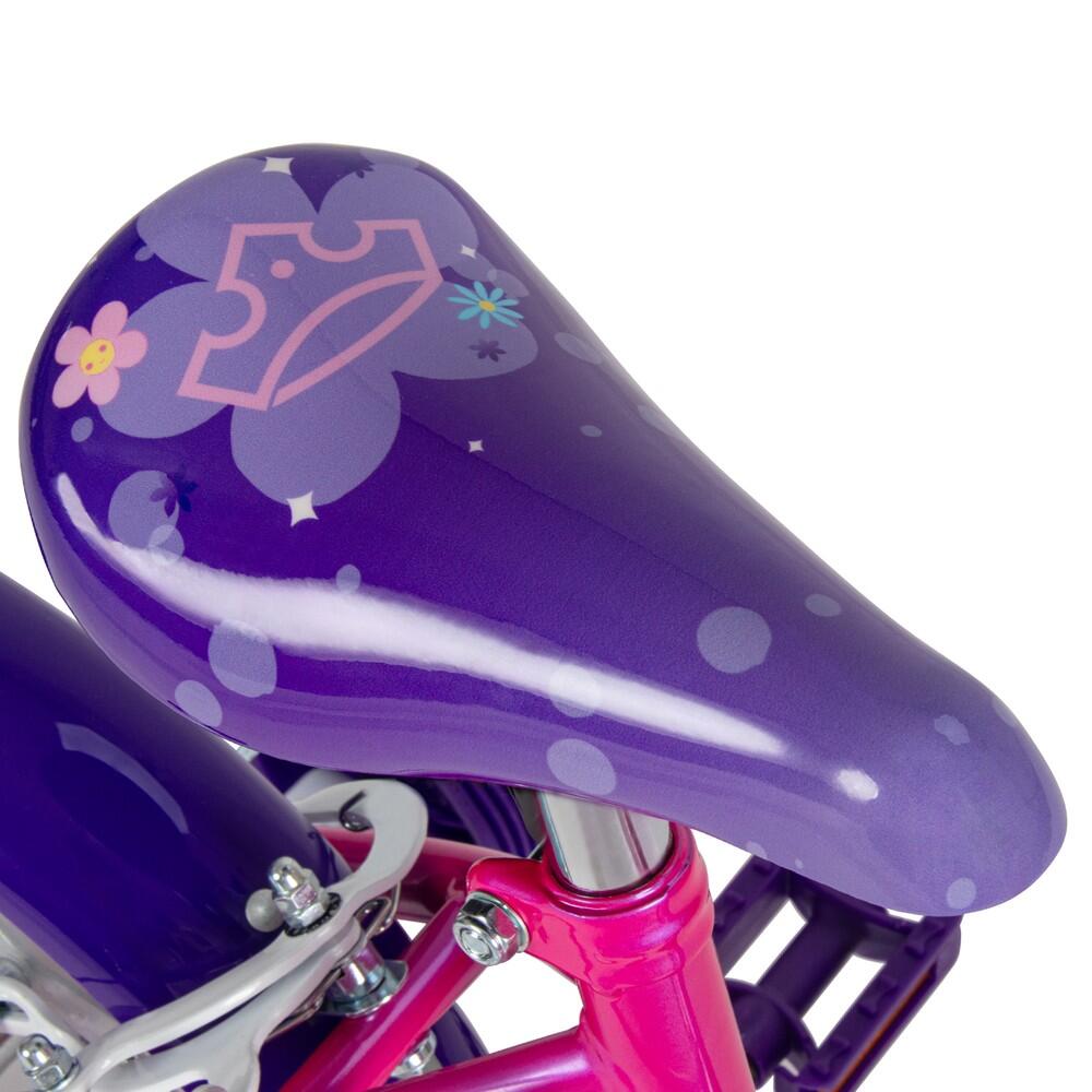 Princesses Disney Vélo à billes pour enfants 14 pouces – Vélo avec roulettes sta 5/5