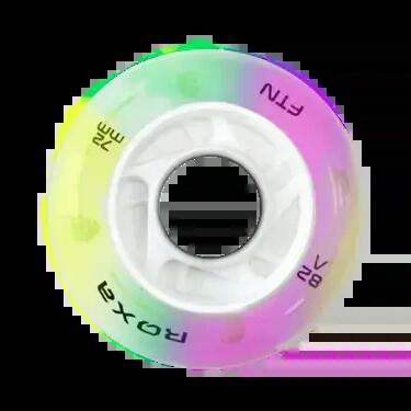 72mm 82A White LED Wheels