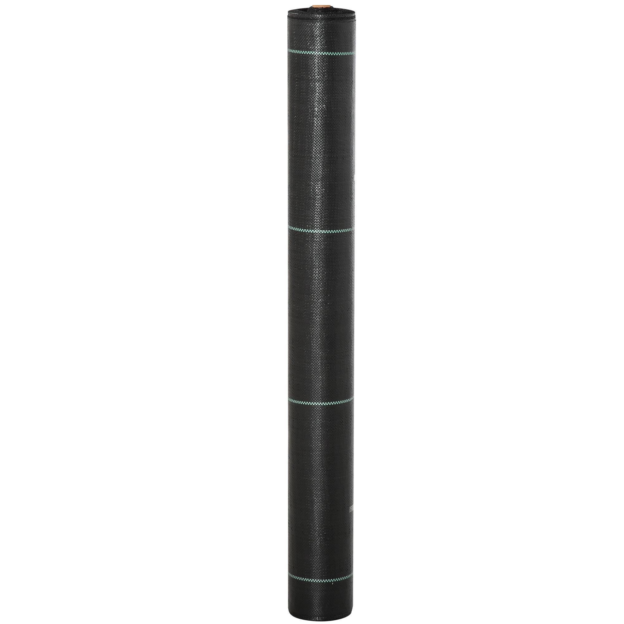 Rollo de Malla Geotextil Outsunny 5000x100x0 cm Negro 5/5