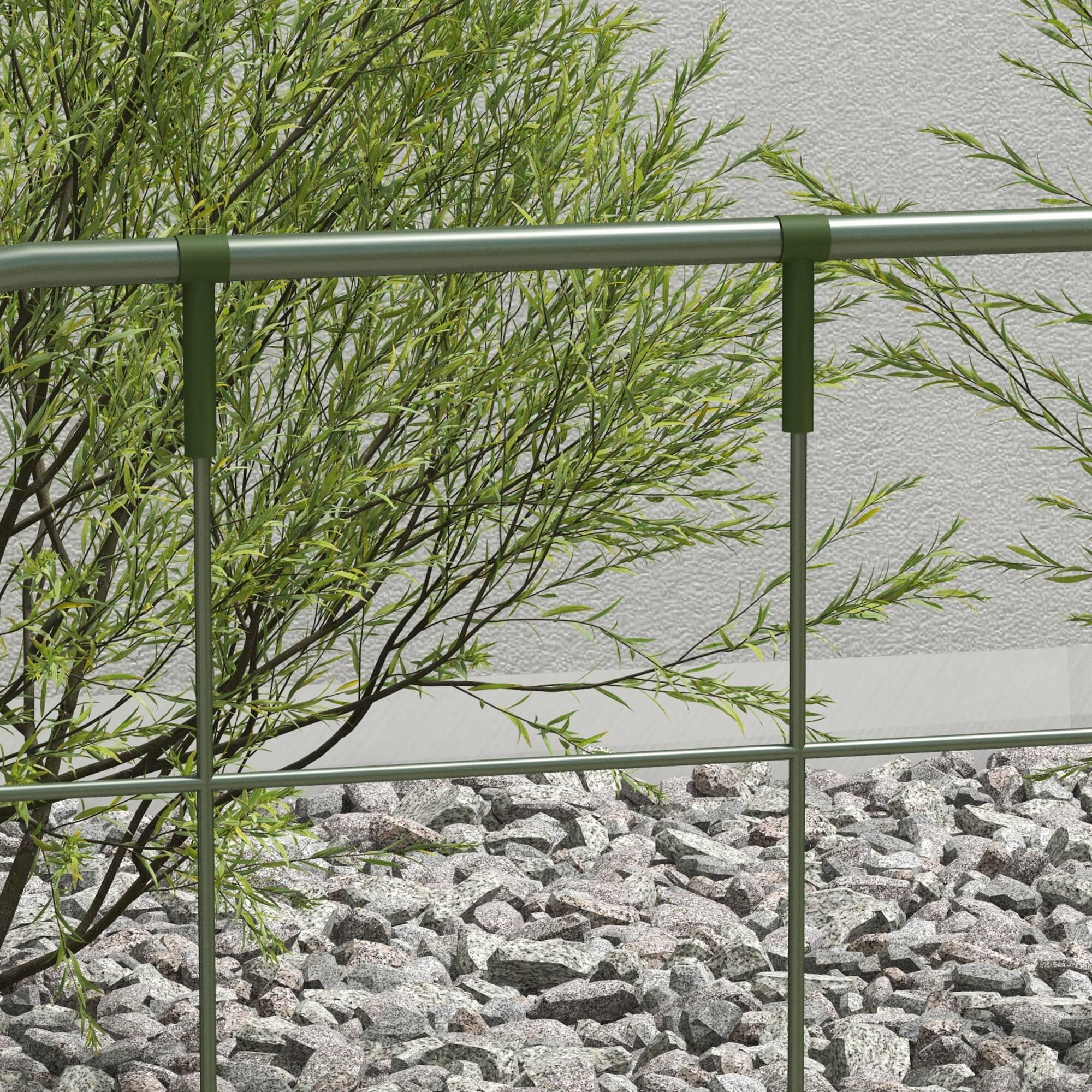 Enrejados de Jardín Outsunny 40x90 cm Verde 4/5