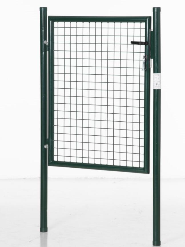 Puerta Verja de Jardín HOMCOM 97x150 cm Verde 1/5