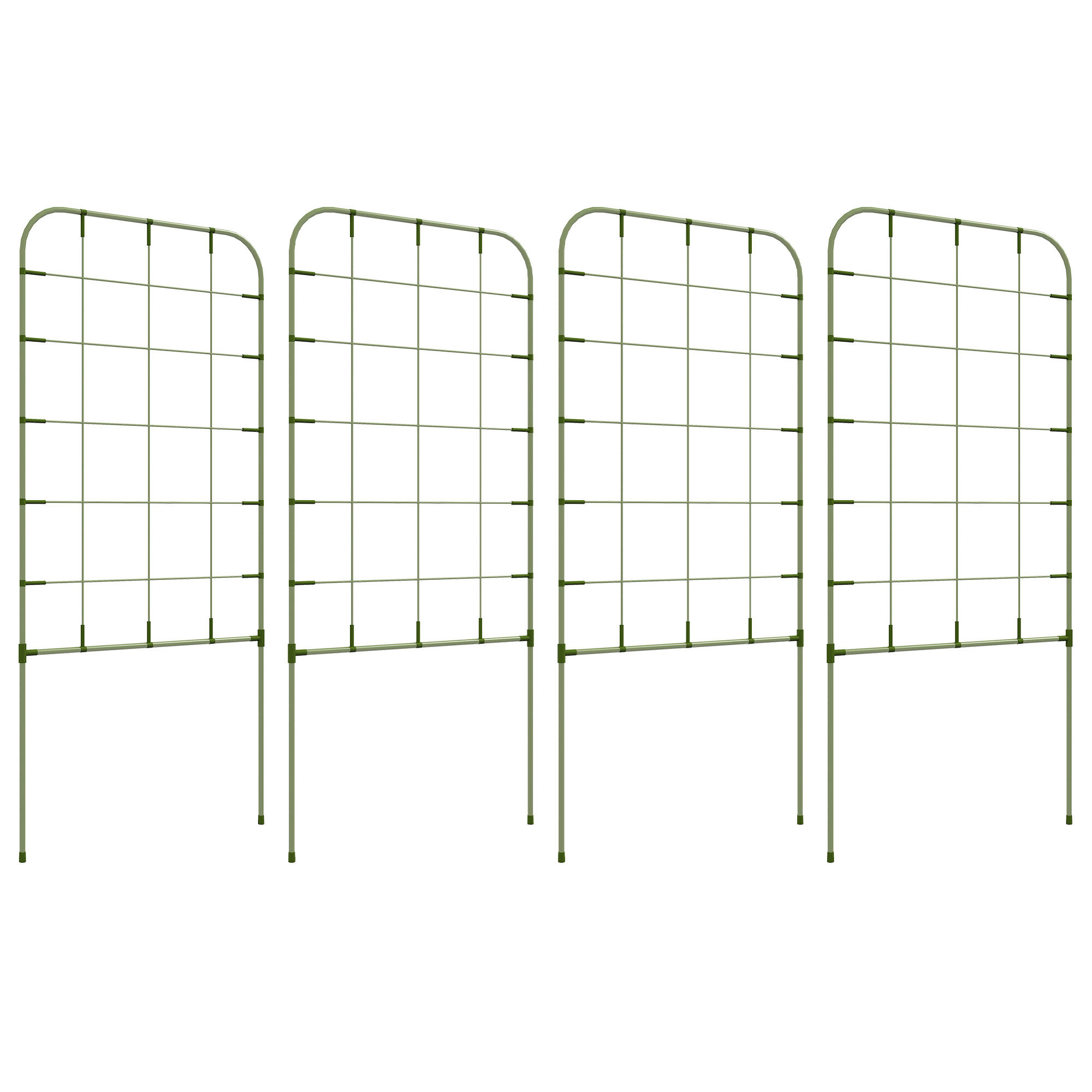 Enrejados de Jardín Outsunny 40x90 cm Verde 1/5